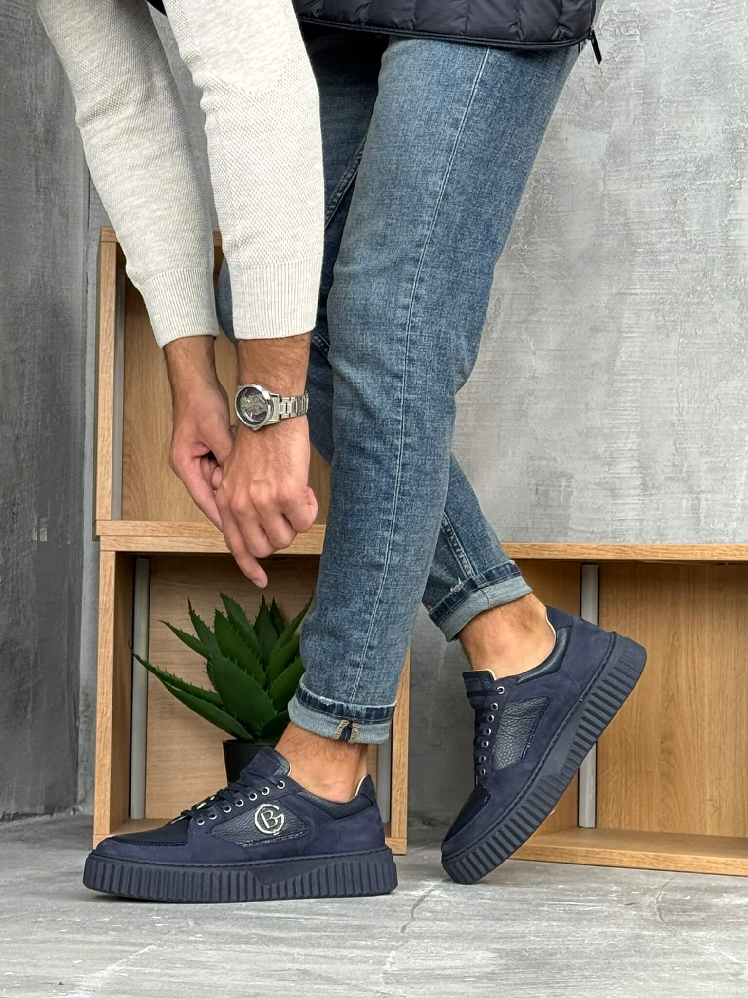 IMG_3980 Muške kožne patike DST9772 - Slika 4