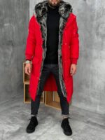 Muška zimska jakna sa krznom OPJ 3701 - Slika 5