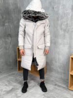 Muška zimska jakna sa krznom OPJ 3701 - Slika 10