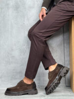 Muške elegantne cipele od prave kože TER8432 - Slika 4