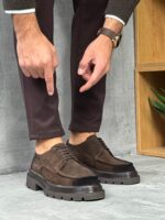 Muške elegantne cipele od prave kože TER8432 - Slika 10