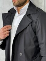 Muški mantil slim fit za posao i svečane prilike - Slika 17