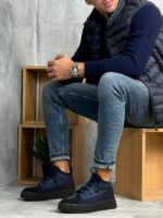 Muške čizme od prave kože sa debelim đonom - Slika 16