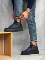 Muške čizme od prave kože sa debelim đonom - Slika 13