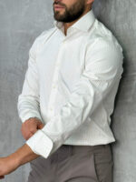 Elegantna kosulja na pruge PZR2211 - Slika 3