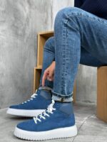 Muške kožne čizme sa krznom - Slika 18