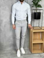 Elegantna kosulja na pruge PZR2277 - Slika 12