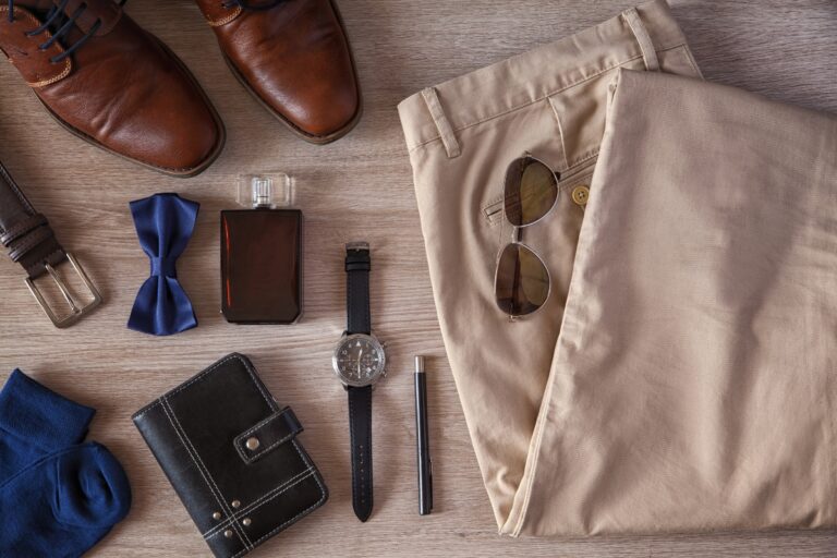 Muške pantalone i cipele