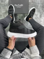 Muške čizme sa modernim dizajnom i debelim đonom