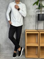 Muške mokasine od brušene kože - Slika 8