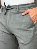 Muške elegatne zimske pantalone sa učkurom slim fit PZR3088 - Slika 11