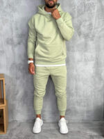 Muške komplet trenerke od premium pamuka sa kapuljačom - Slika 30