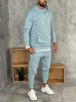 Muške komplet trenerke od premium pamuka sa kapuljačom - Slika 34