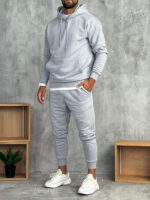 Muške komplet trenerke od premium pamuka sa kapuljačom - Slika 32