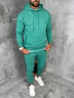 Muške komplet trenerke od premium pamuka sa kapuljačom - Slika 28