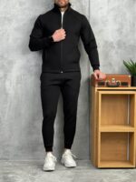 Muška slim fit trenerka sa rajsferšlusom – premium PZR FLEXFORM - Slika 12