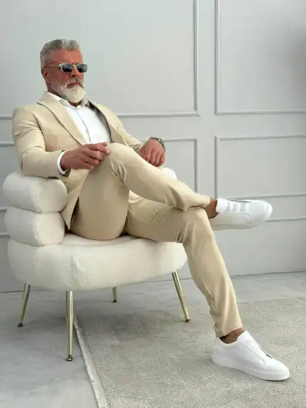 Muško slim fit odelo CLASSICO – za posao i prilike