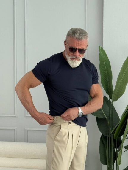 Muška slim fit majica kratkih rukava – SMART model
